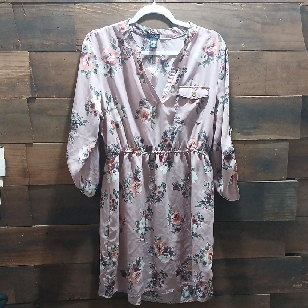 Rue21 Pink Floral Dress Size XL